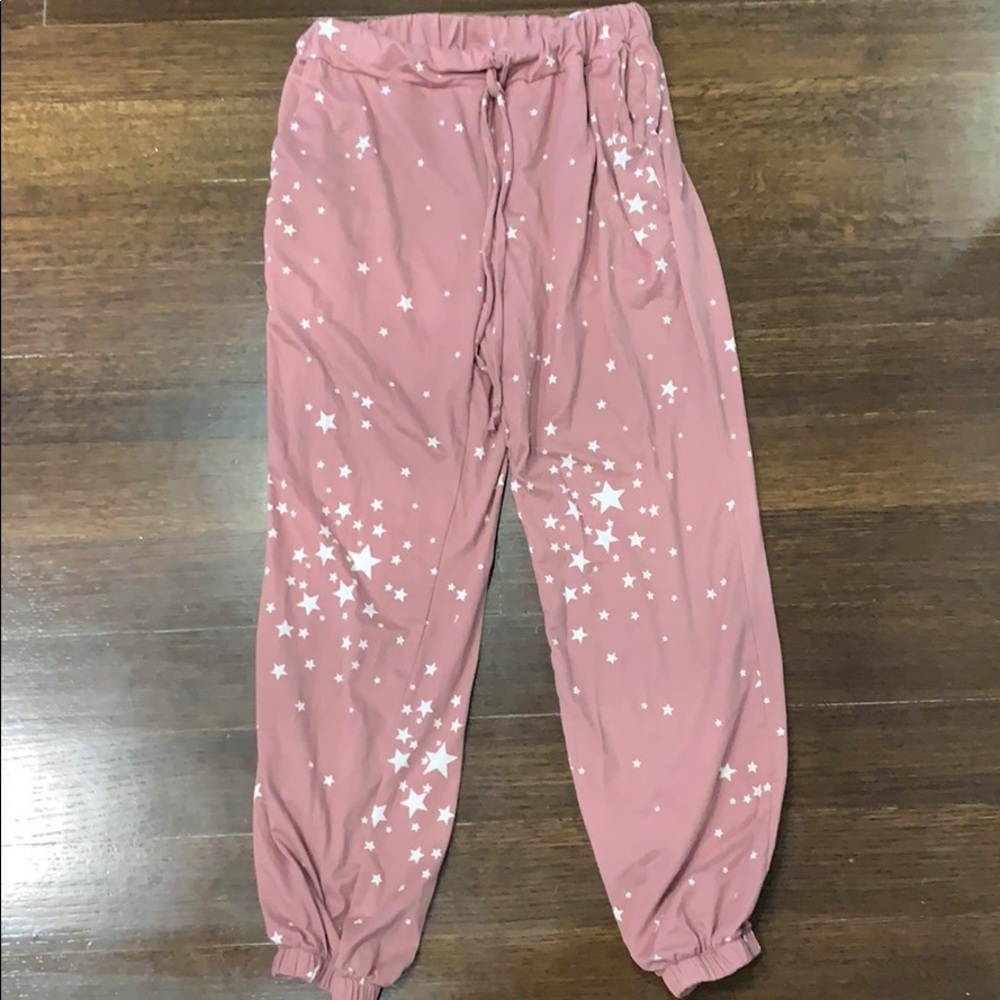 Sadie and sage star sweatpants